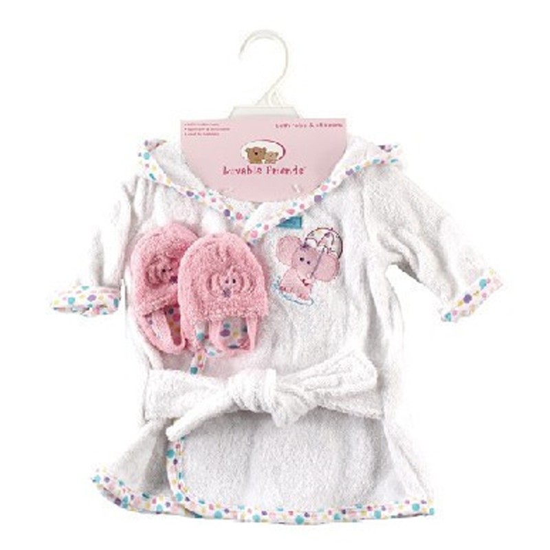 New Design Cotton Warm Baby Bath Robes Child Cartoon Baby Towel Character Kids Bath Towel Infant Hooded Towel Set (3)