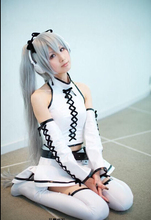 New 2016 Anime Vocaloid Miku Hatsune Funny Girls Halloween Outfits Cosplay Fancy Dress Costumes Free shipping