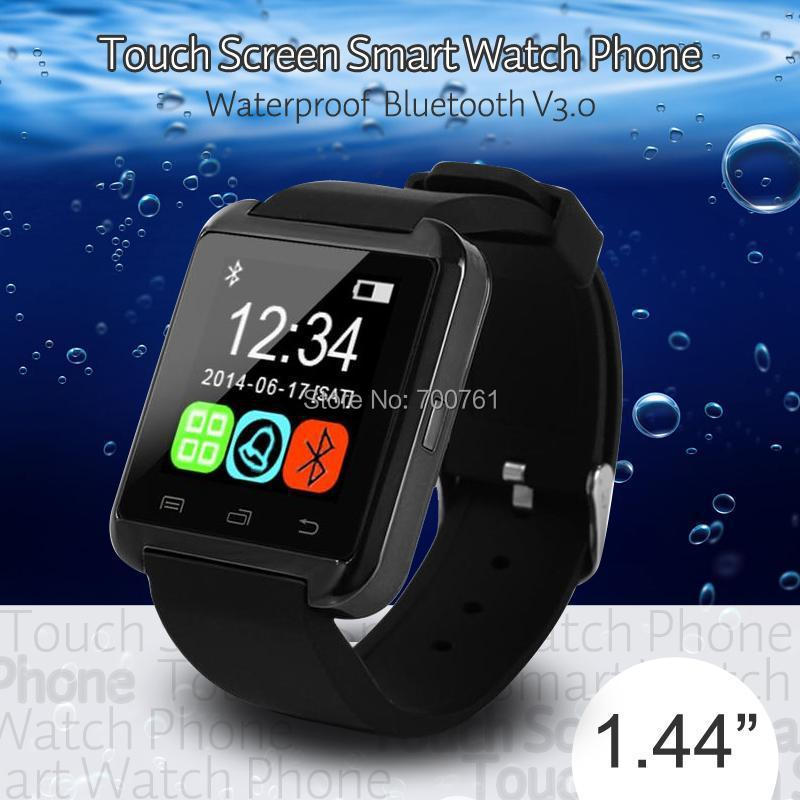 1 44 inch Touch Screen waterproof bluetooth V3 0 Smart Watch smartwatch Phone for Apple IOS
