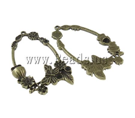 Free shipping!!!Zinc Alloy Pendant Settin antique bronze color plated,Cheap Jewelry Fashion, nickel, lead & cadmium free