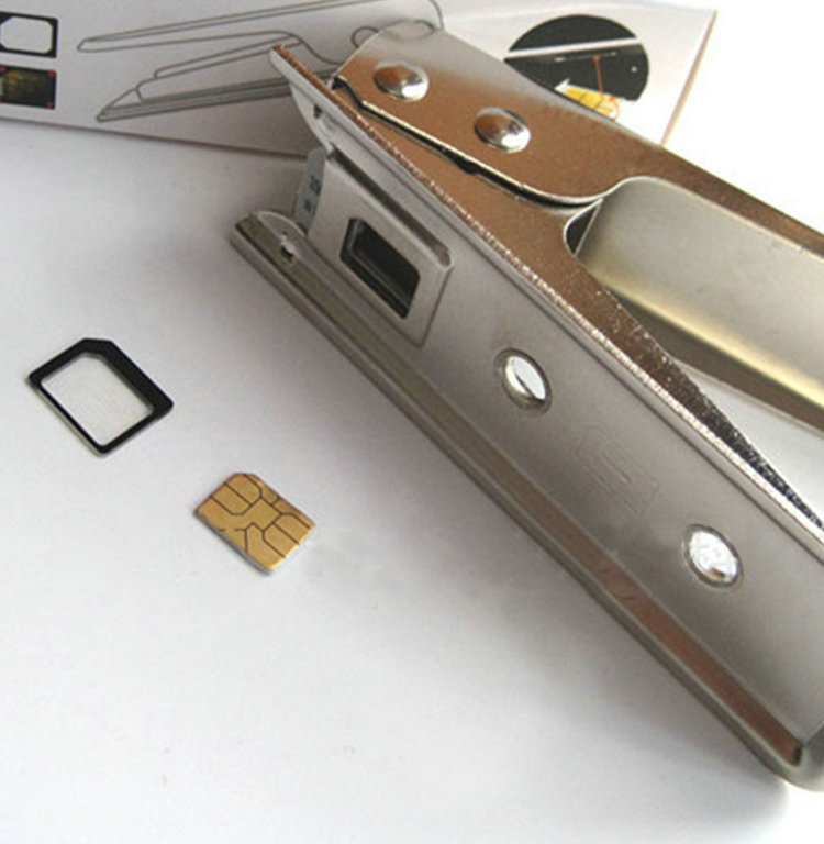 Сим картонорезальные стандартный микро-sim-карты регулярные sim-карт-ридер вырезать резак для мобильных телефонов
