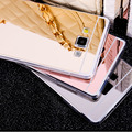 Phone Case For Samsung Galaxy A5 A7 A8 G530 Electroplating Mirror TPU Mobile Phone Cover Cases