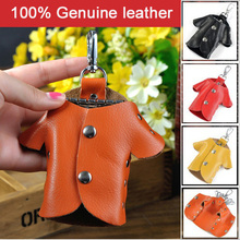 2016 Hot Creative Lovely Key Wallets Men&Women Genuine Cow Leather Fashion Clothes Shape Key Holder Organizer,ANS-CL-Y012