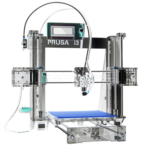 New Super cheap 3D Printer acrylic High print quality Prusa Reprap i3 3DArtel with LCD digital
