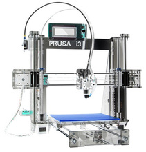 New! Super cheap 3D Printer acrylic enclosure. High print quality. Prusa Reprap i3 with LCD digital screen. DIY kit 3D Printer.