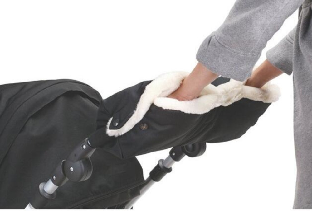 Baby stroller accessories winter waterproof anti freeze pram hand muff baby carriage gloves baby buggy clutch