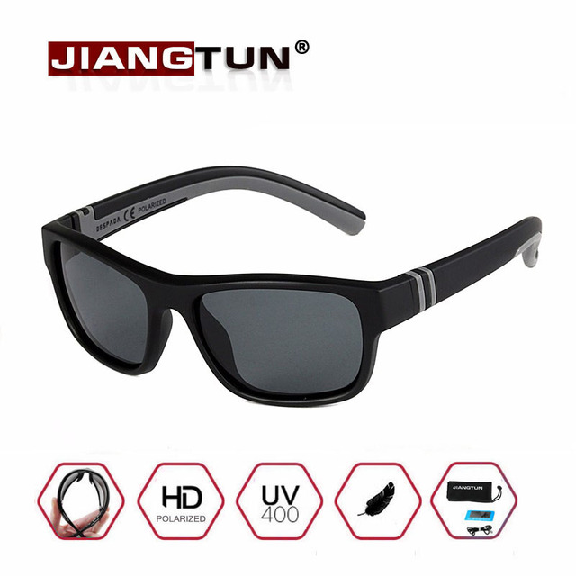JIANGTUN Модные Ребенок Дети Мальчики Девочки Солнцезащитные очки UV 400 Оттенков Ребенка Прохладно Очки Солнцезащитные Очки