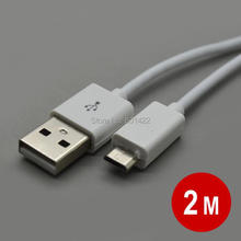 6 6FT 2M Micro USB Data Cable charger adapter cabo kabel for Samsung Galaxy S4 S3