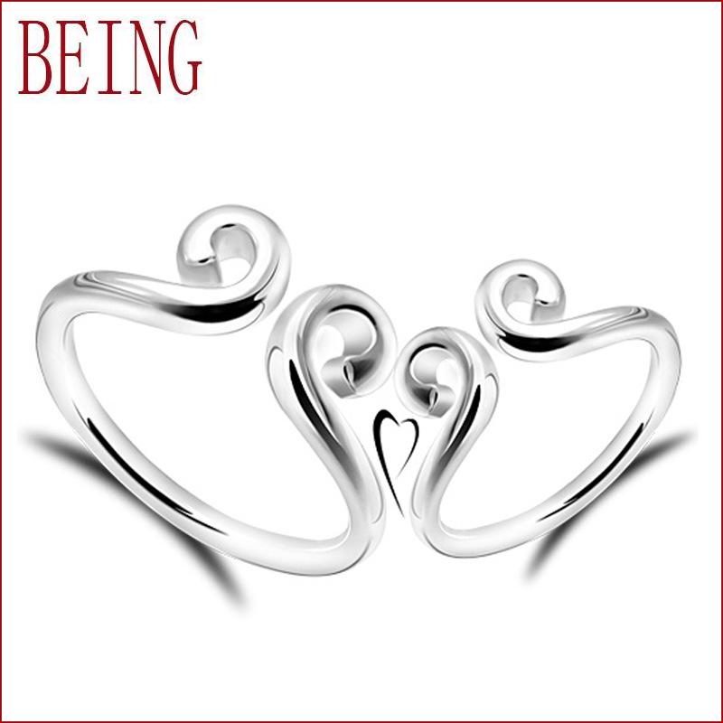 Best jewelry stores - Cubic Zirconia and Sterling Silver Flower Ring