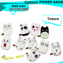 Mobile Power Bank 10400mah Cartoon portable charger external Battery 10400 mah mobile phone charger Backup powers for all phone