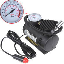 Portable 12V 90W 250PSI Electric Car Tire Tyre Inflator Pump Auto Car Pump Air Compressor with 3 Pneumatic Nozzle