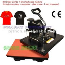 t-shirt heat press machine,Sublimation 8 in 1combo machine