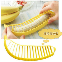 Hot Selling Banana Slicer Vegetable Transport Tools Fruit Salad Sundaes Cereal Cooking Tools Kitchen accessories X101