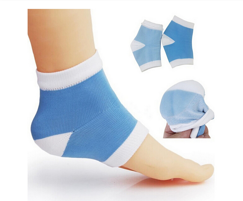 1Pair Gel Heel Socks Moisturing Spa Feet Care Product for Cracked Heels Foot Care Tool