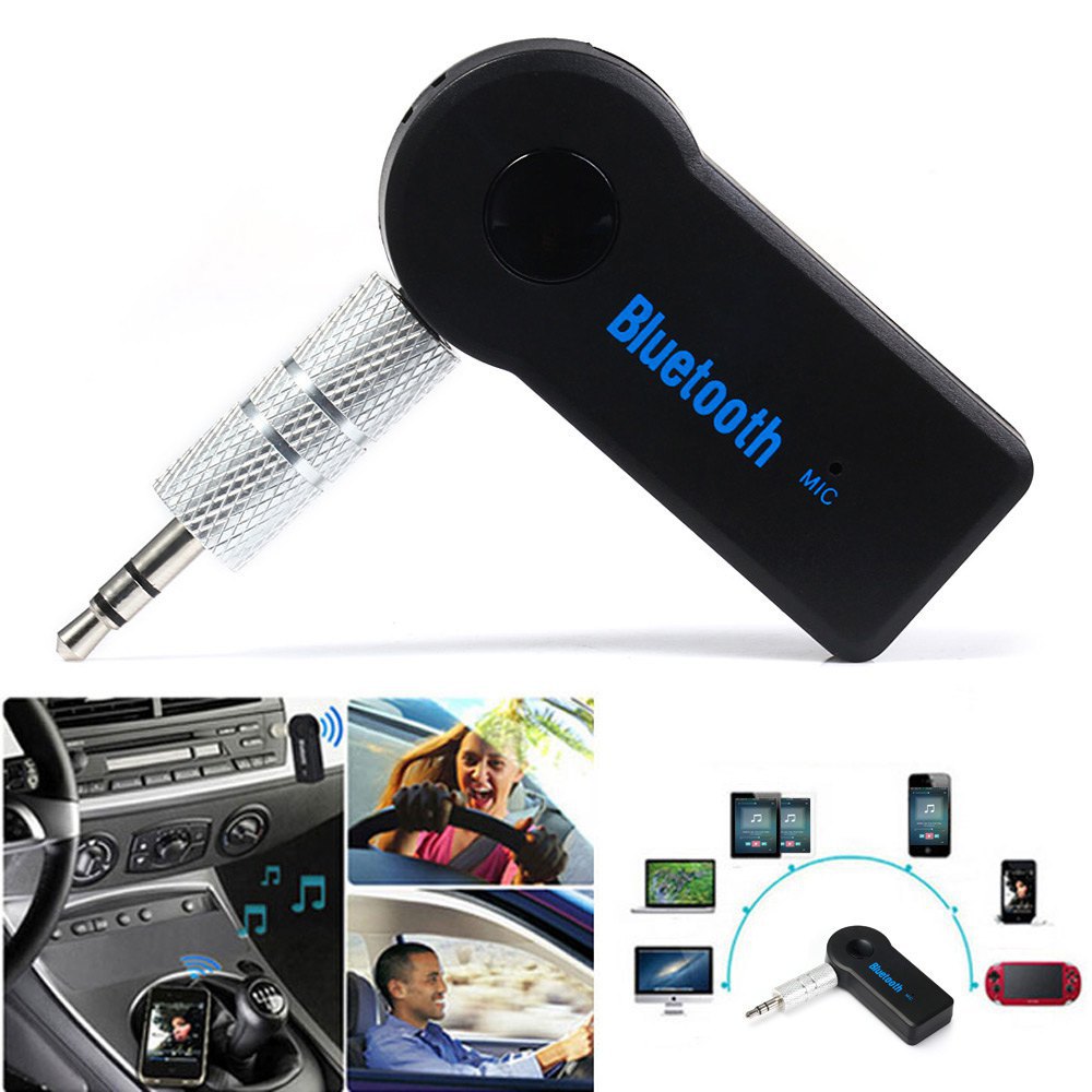 Universal 3 5mm Streaming Car A2DP Wireless Bluetooth AUX Audio Music Receiver Adapter Handsfree with Microphone