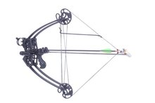 RH LH HAN Triangle Hunting Compound Bow and Arrow sets 5 pin sight release bag Hunting
