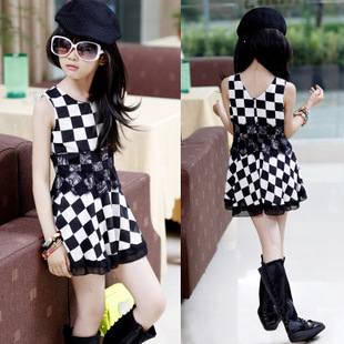 Baby girl casual black dresses