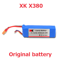 Original XK X380 battery 11.1V 5400mAh Lipo Battery XK X380 quadcopter batetry spare parts Free shipping