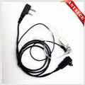 2pcs handheld Walkie Talkie AT G2 0 K1 Wired Air tube Earphone