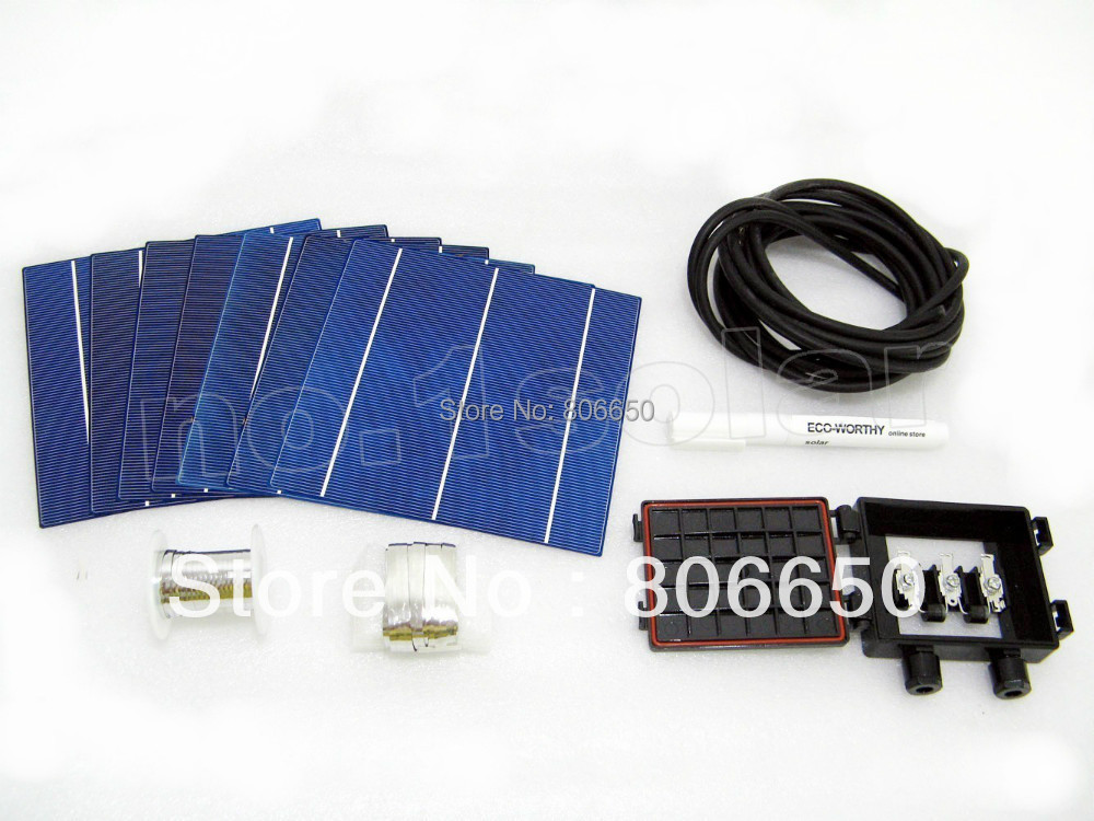 36pcs 6*6 poly crystalline solar cells for your DIY solar panels #