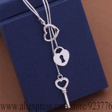 AN451 925 sterling silver Necklace, 925 silver fashion jewelry  Tai chi key necklace /bmsakdza edtamvaa