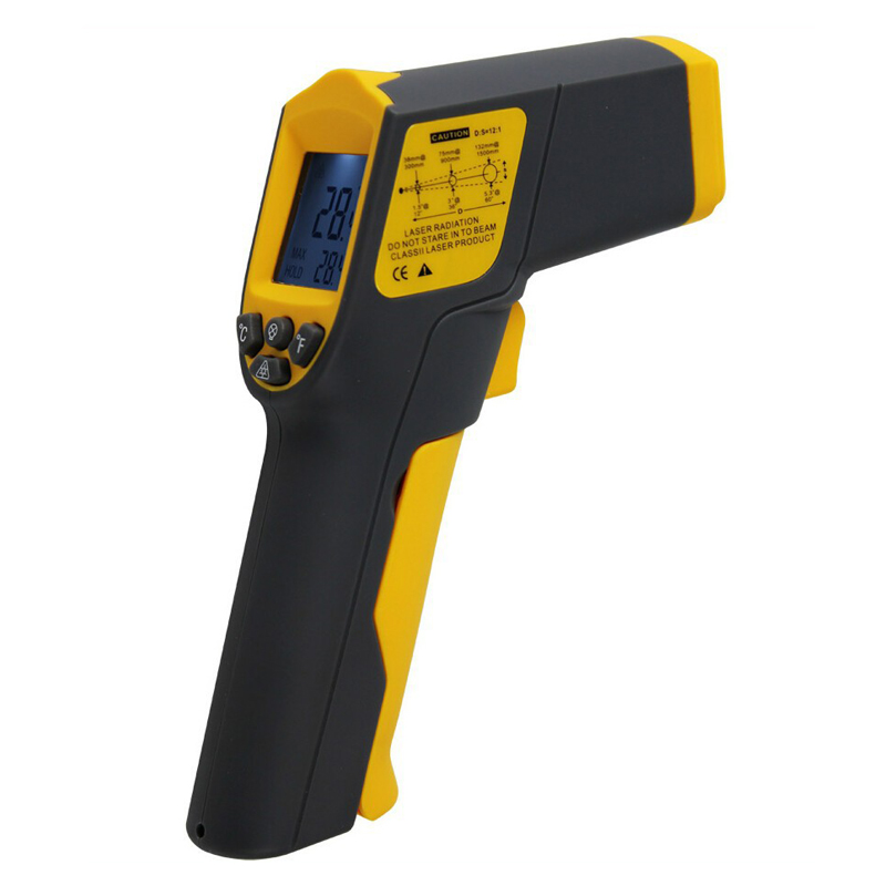Infrared Thermometer -32 ~ 380 degrees infrared thermometer non-contact thermometer Industrial and household