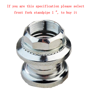 Description Picture 5 of item2015 hot sale fixed gear road bike vintage Headsets Retro bicycle front fork standpipe 28.6mm and 25.4mm for bmx,bike BZZ005