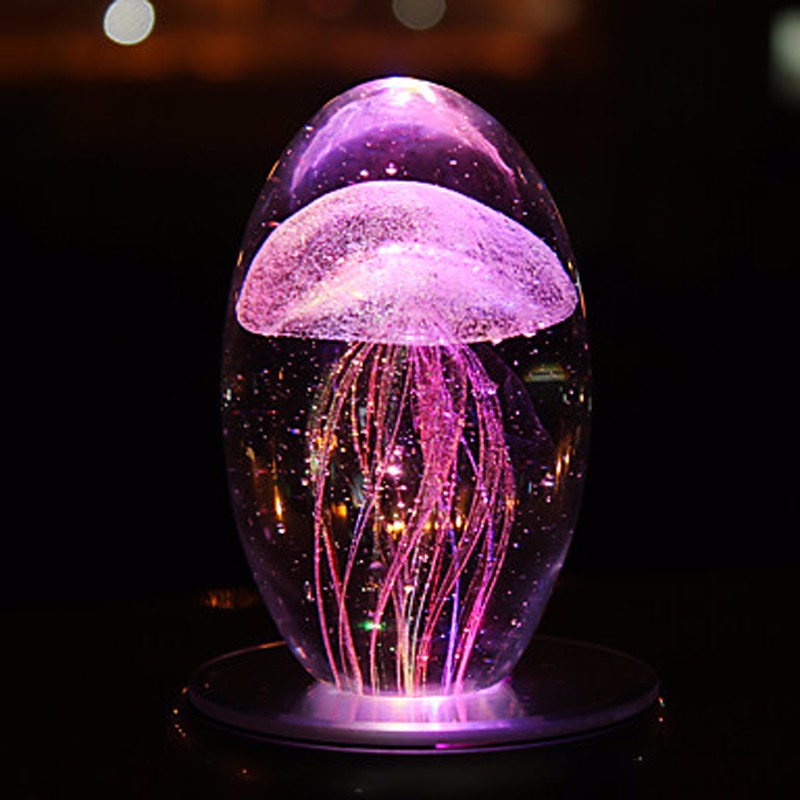 2019 Wholesale Novel Colorful Led Night Light Crystal