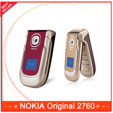 2760 Unlocked Original Nokia 2760 cell phones FM Bluetooth MP3 Player Cheap phones
