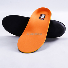 Orthotic insole midfoot supporting flat pad breathable shock absorption sport shoes pad croppings
