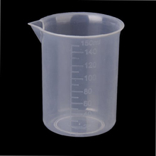 Kitchen Accessories Measuring Cups 150ml Transparent Plastic Laboratory Measuring cup Measuring tool BS