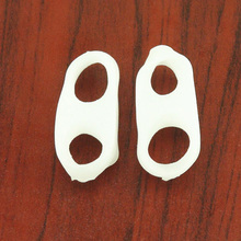 2Pcs Silicone Gel Toe Finger Separator Feet Care Braces Supports Tools Bunion Guard Foot Hallux Valgus Foot Massager C133