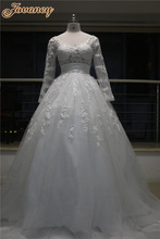 Generous White Sheer Lace V Neck Zuhair Murad Tulle Court Train Wedding Bridal Dresses With Long