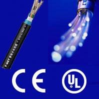 Waterproof outdoor fiber cable with CE and ISO