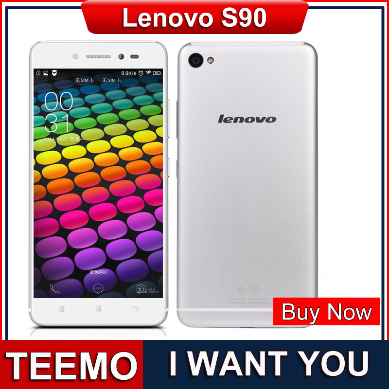New Arrival Original in stock Lenovo Sisley S90 Phone 5 HD IPS 1280x720 Android 4 4