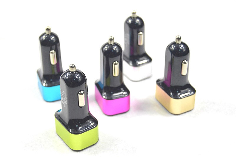 3 port usb car charger for samsung galaxy s2 s3 s4