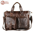 Vintage Casual Genuine Leather Cowhide Crazy Horse Leather Men