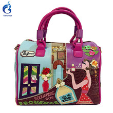 2016 new candy bags braccialini Style Women Handbag Embroidered shoulder handbag cartoon fashion handbags