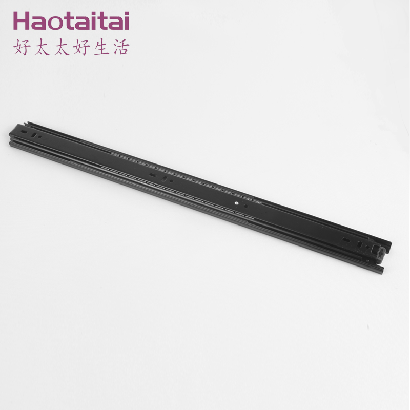 Hardware mute drawer track rails of non- damping rail track three sections installed two more specifications