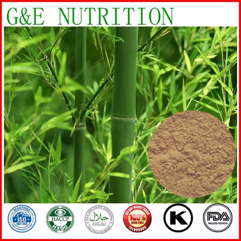 GMP Standard Organic Plant Extract Herbal Extract Powder Bamboo Leaf Extract 600g