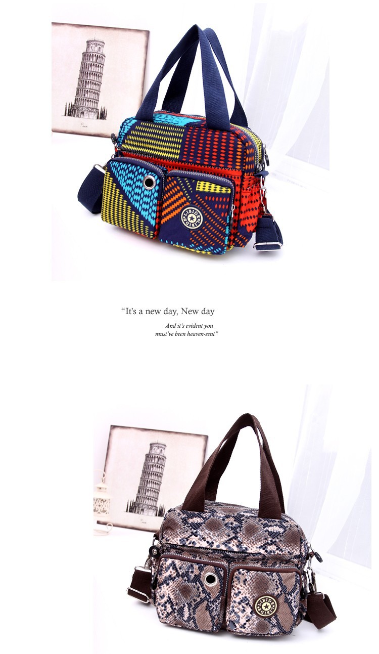 Women Brand Handbag Kip Tote Shoulder Cross-body Bag Bolsas Female