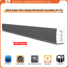 New Arrival Powerful Ultra Slim Bluetooth SoundBar Stero Subwoofer Home theater system for LEDTV