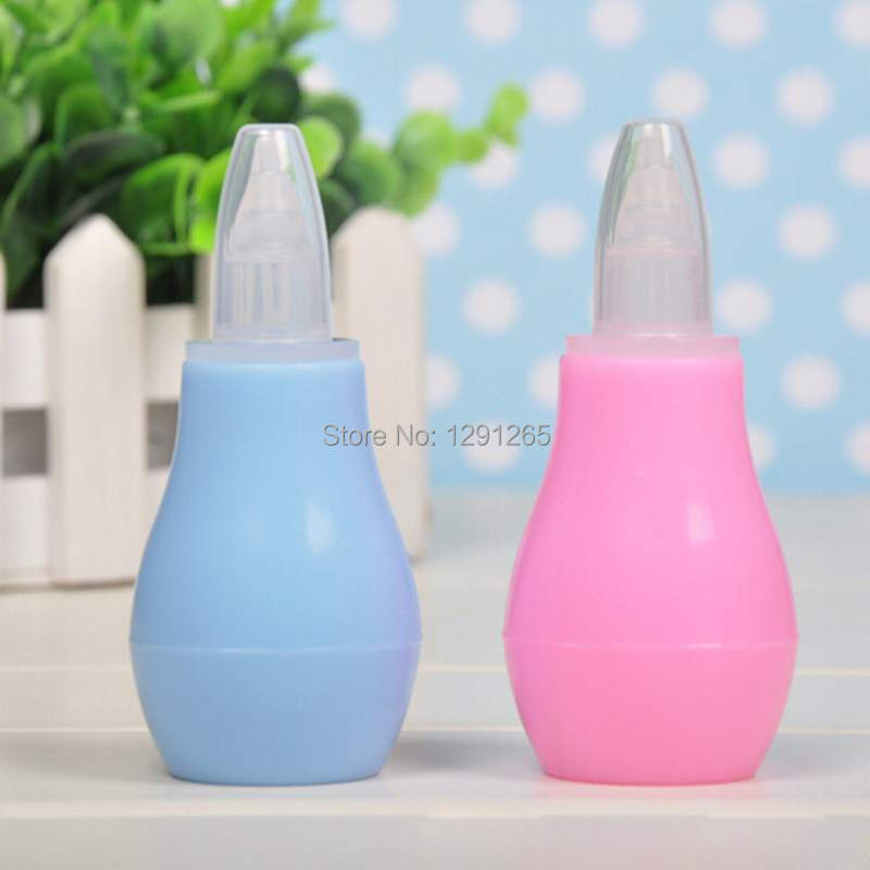 Free Shipping Silicone Baby Children Nasal Aspirator Toddler Nose Cleaner Infant Snot Vacuum Sucker 7QXEI