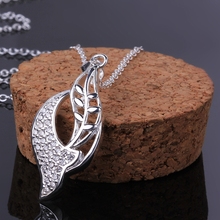 2015 western party gifts fashion crystal inlaid stones jewlery delicate wholesale celebrity necklace 925 silver necklace