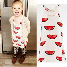 Cute Newborn Toddler Baby Girls dress Sleeveless cotton summer dress girl clothes