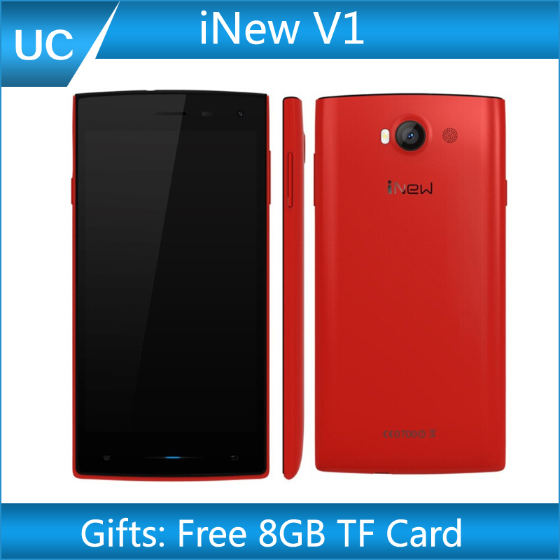 Original iNew V1 Quad Core WCDMA 3G Mobile Phone MTK6582 Android 4 4 5 inch 850x480