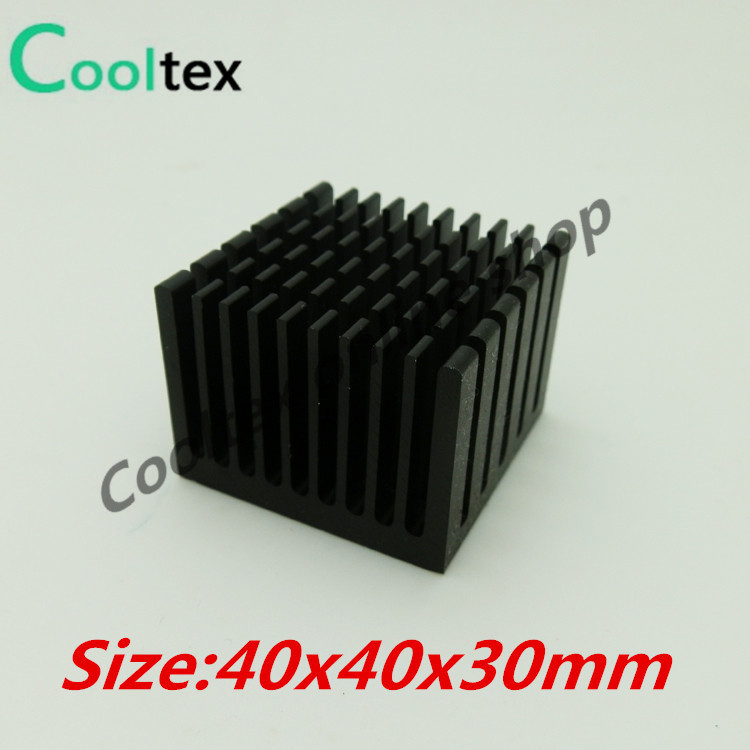 5pcs/lot  40x40x30mm Aluminum  HeatSink  Heat Sink radiator  for electronic Chip LED RAM COOLER cooling