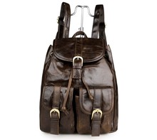 10Pcs/Lot Genuine Leather Preppy Style School Bags For Girls