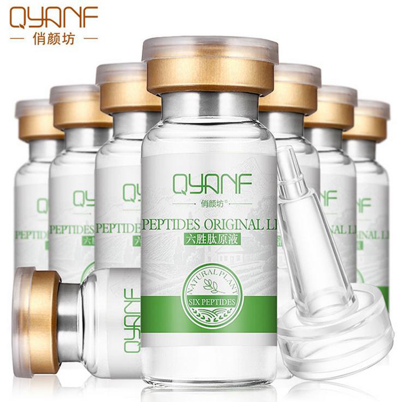 3PCS QYANF Argireline Liquid Six Peptides Serum For Striae Anti Wrinkle Cream Anti Aging Collagen Rejuvenating