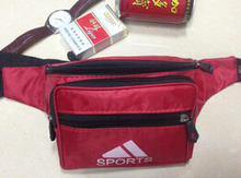 Free Shipping 2015 FASHION Unisex Waist Belt Bag Travel Sports Hiking Running Fanny Pack Sports men